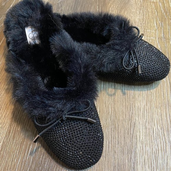 JESSICA SIMPSON TRACEE FLAT SLIPPER - Picture 1 of 4